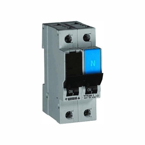Gruppeafbryder 1 pol+n    2-16A - 61-012 3419700697 Servodan