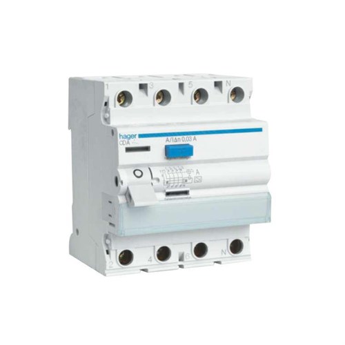 Hager HPFI-relæ 63a 4p 30ma 400v 1522025054  3250611615767