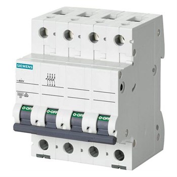 Siemens Automatsikring 6ka 3+n pol c 25A  4001869389622