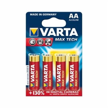 Batterier Max Tech Alkaline AA 1,5V 4008496105946 Varta
