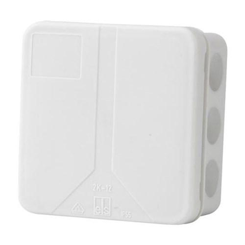 Forgreningsdåse / samledåse grå 85x85mm 4013902893980 2K-1- L