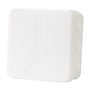 Forgreningsdåse / samledåse hvid 85x85mm 4013902894000 2k-12-L/w