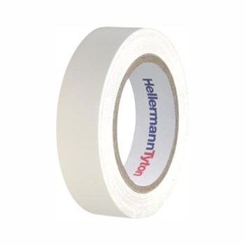 10 ruller PVC-tape hvid 15mm x 10m 4031026401683