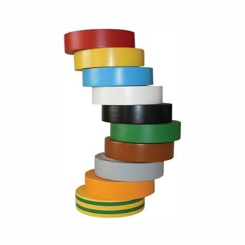 10 ruller assorteret farver PVC-tape 15mm x 10m 4031026448169