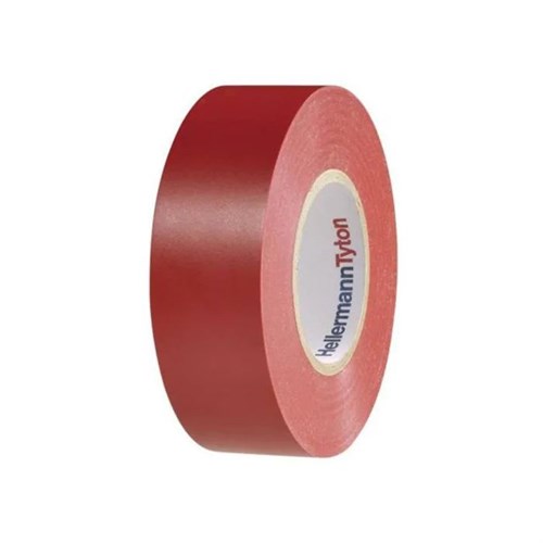 Premium vinyl elektrisk tape 19mm 20m rød 4031026548609