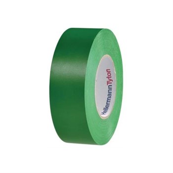 Premium vinyl elektrisk tape 19mm 20m grøn 4031026548623