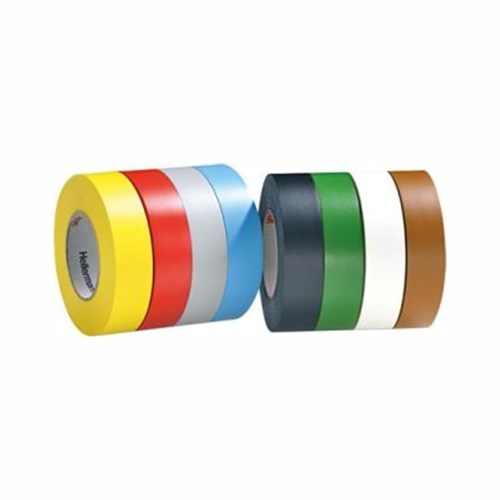 Premium vinyl elektrisk tape 19mm 20m hvid 4031026548630