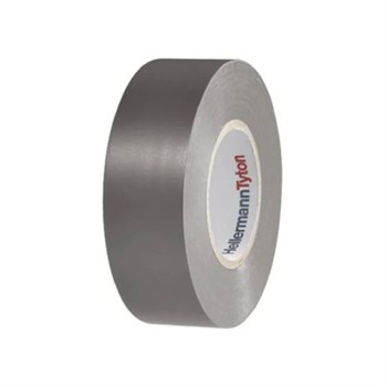 Premium vinyl elektrisk tape 19mm 20m grå 4031026548654