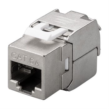 Rj45 konnektor keystone jack stp kat 6a LSA 90864 slim