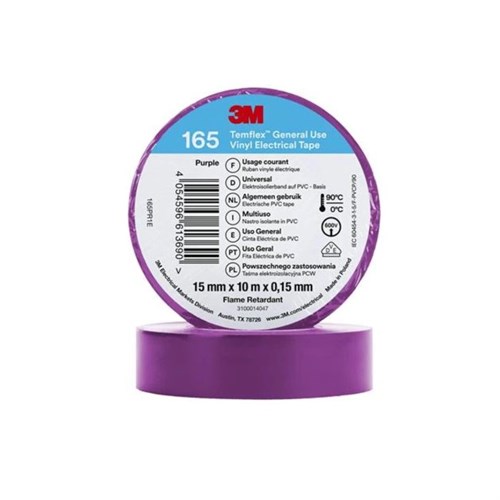 3M Temflex tape violet 15 mm x 10m 7839401637 4054596613690