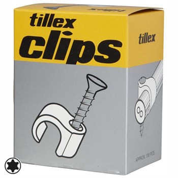 Tillex Skrueclips 7-10 grå T20 8339343812 5701925180017 180017