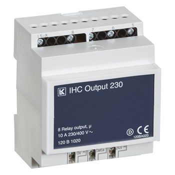 LK Ihc modul output relæ 230v 8 udgange 5703302026284