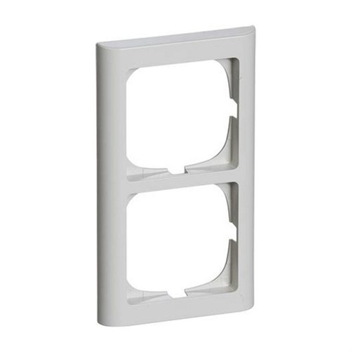 LK Fuga Ramme 63 softline  2 modul lysegrå 5703302096416