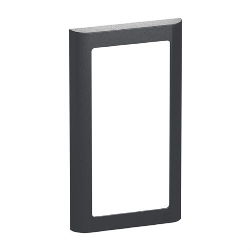 LK Fuga soft ramme lodret 2 modul koksgrå 5703302157582