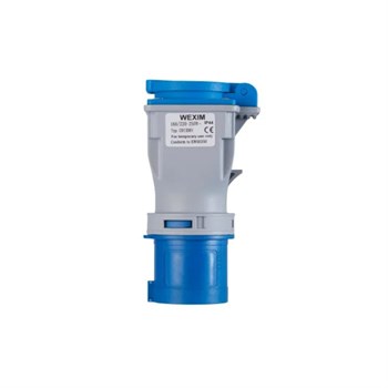 Cee Adapter 3-pol til Dansk stik/jord 5703873239151 Wexim