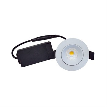 Nordtronic Velia low profile 2700K Downlight Rund mathvid