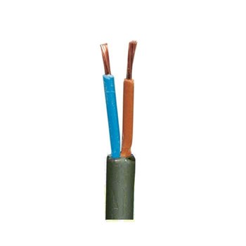 Plastkabel 2x0,75 mm² spole 100 meter (pkl 2x0,75) sort 5705157314431