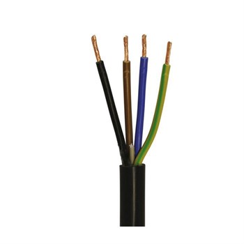 Plastkabel m/jord 4g1,50 mm² 50 meter sort (pkaj 4g1,5) 5705157287698
